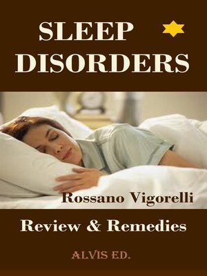 cover image of Sleep Disorders--Review & Rimedies